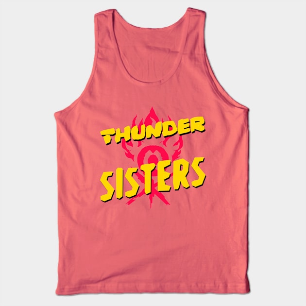 Thunder Sisters from the The Croods: A New Age Tank Top by woodsman